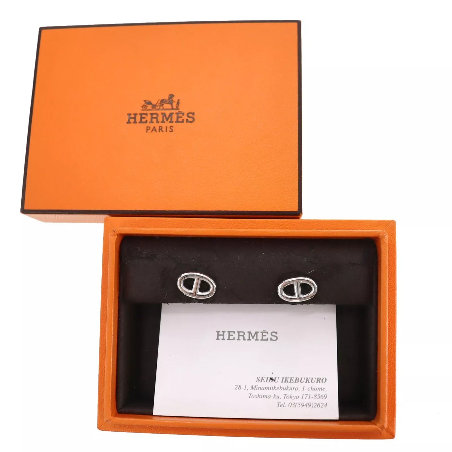 Hermès Chaine d'Ancle Enchene Earrings