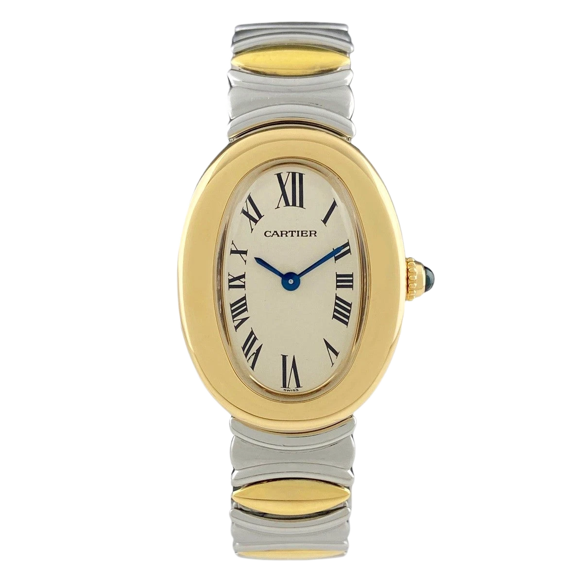 Cartier Baignoire Belle Époque YG Quartz Ladies
