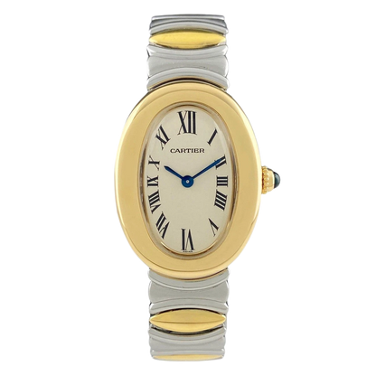Cartier Baignoire Belle Époque YG Quartz Ladies