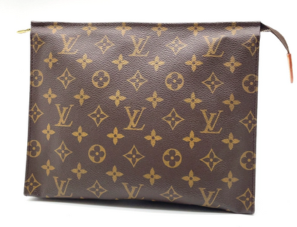 Louis Vuitton Monogram Poche Toilette 26 Clutch Bag