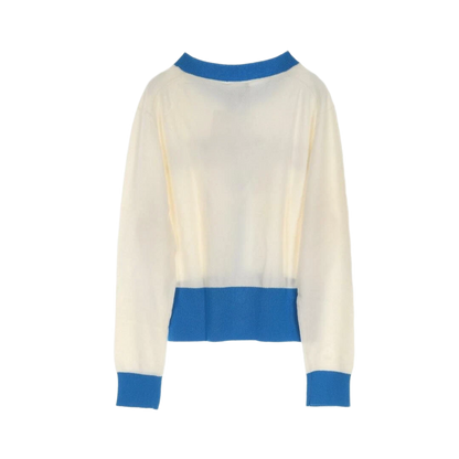 Chanel Logo Cardigan
