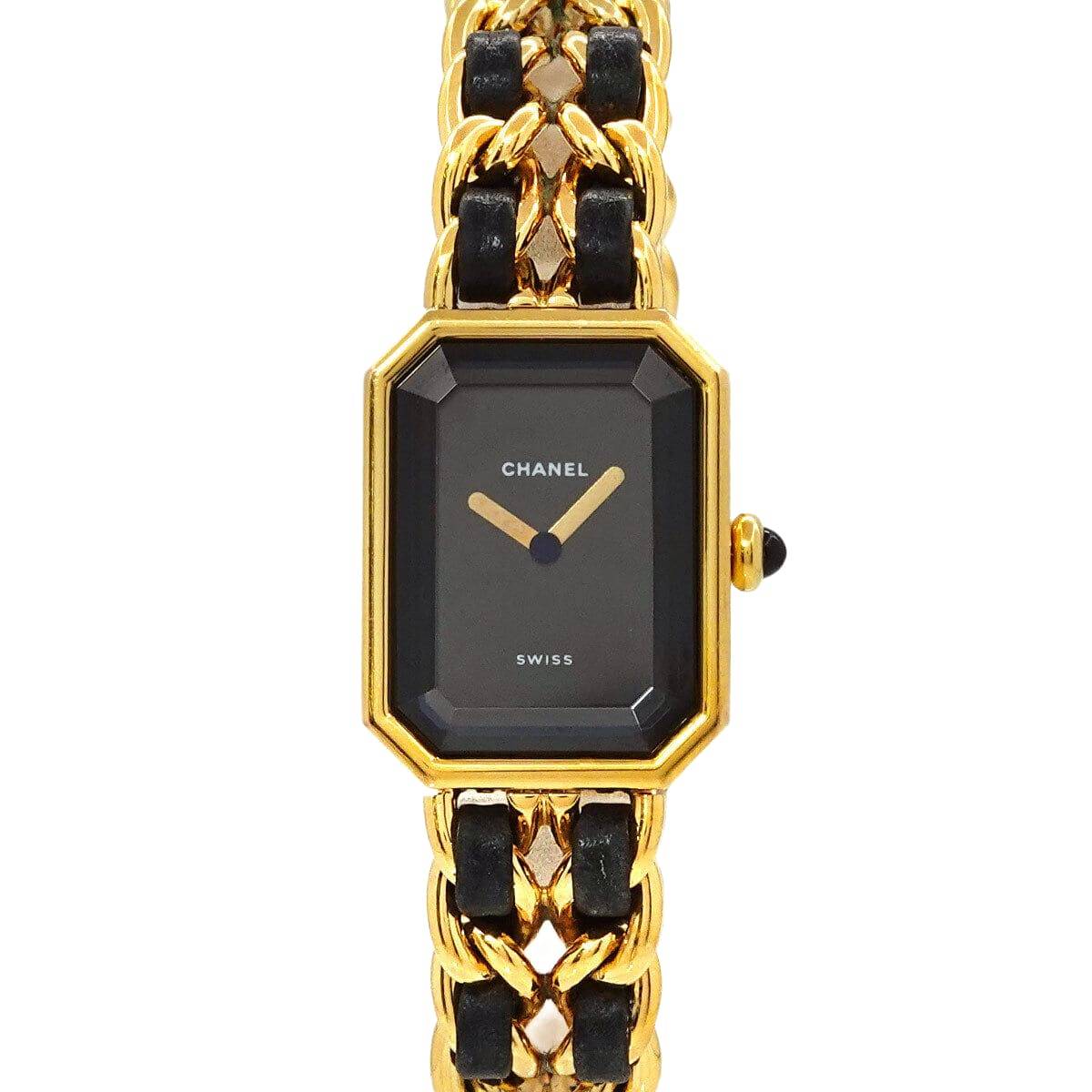 CHANEL Premiere Vintage Quartz Black Dial Ladies Watch