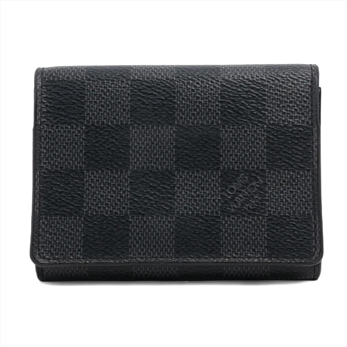 Louis Vuitton Damier Graphite Anne Verlop Carte de Visit Card Case