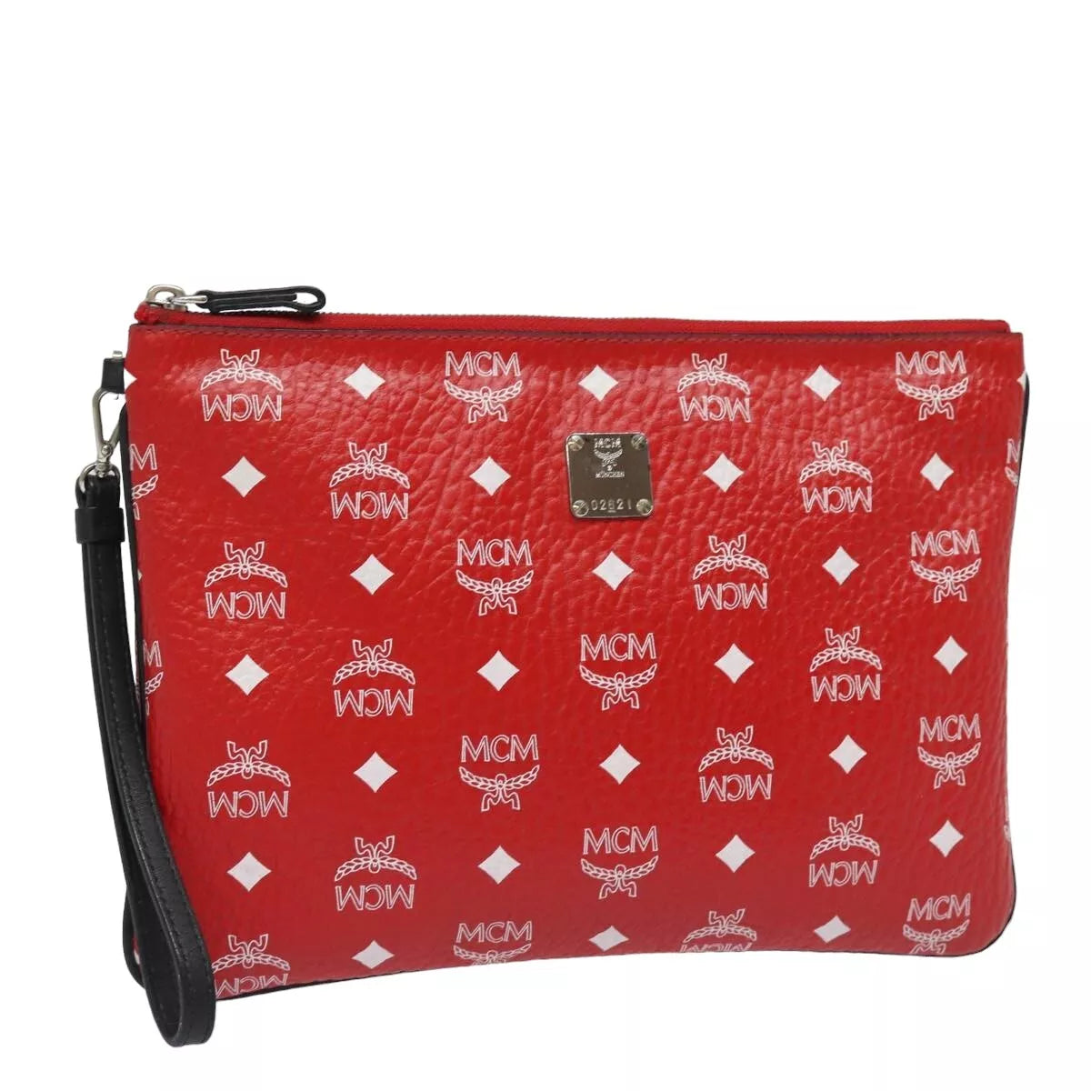 MCM Vicetos Logogram Clutch Bag