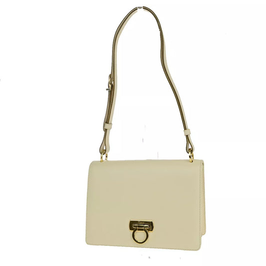 SALVATORE FERRAGAMO Logo Gancini Shoulder Bag