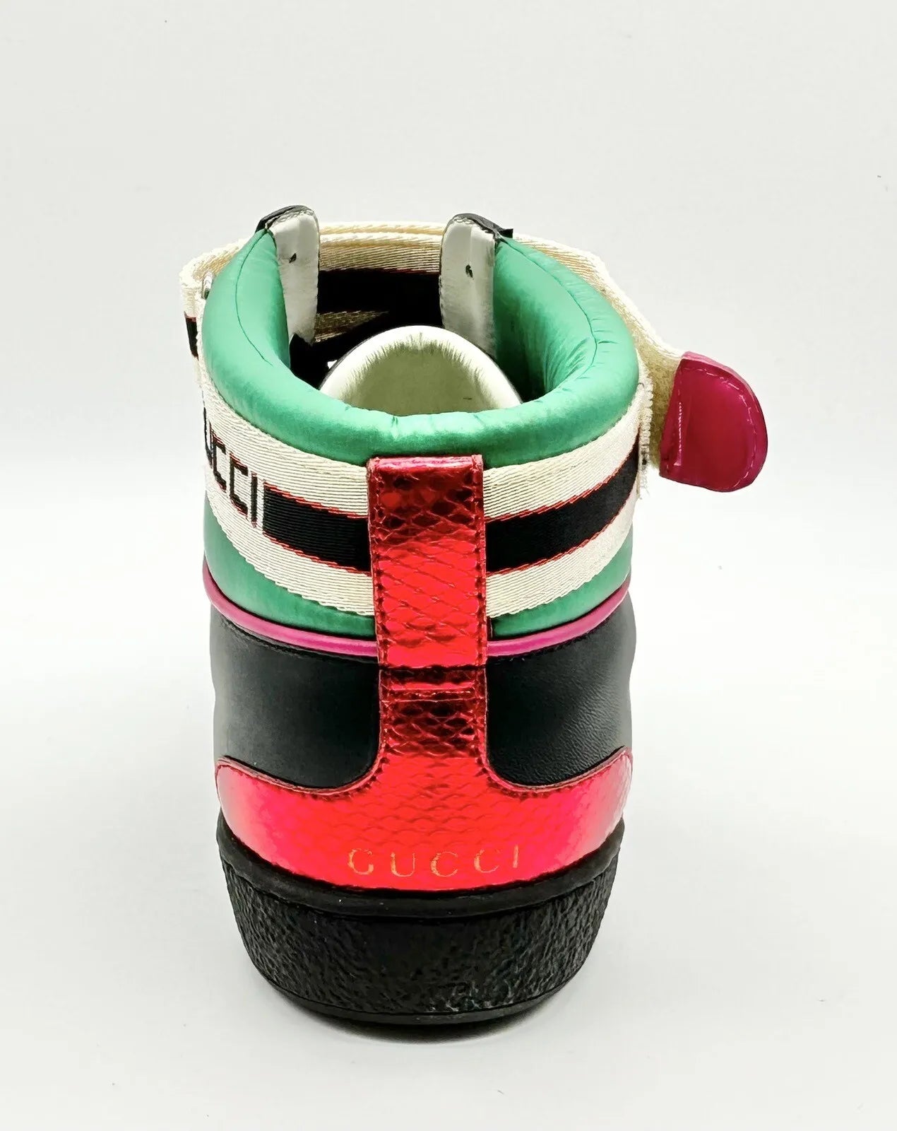 Gucci Stripe Ace High-Top Men's Sneakers