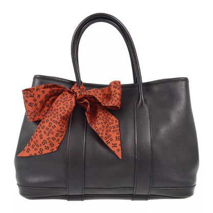 HERMES Black Swift Garden Twilly TPM Tote Handbag