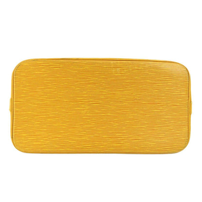 LOUIS VUITTON Handbag Alma Tassili Yellow Epi Leather