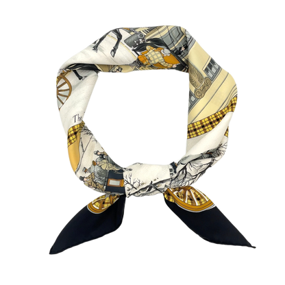 Hermes Carré 90 Bull & Mouth Regents Circus Piccadilly Scarf