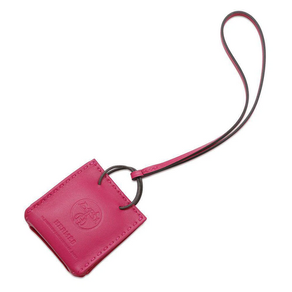 HERMES Sack Orange Lambskin Rose Mexico