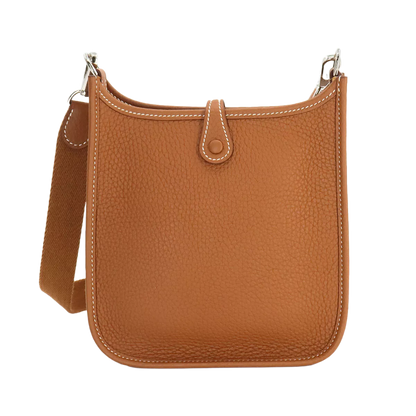 HERMES Everlyne Amazone TPM Shoulder Bag Taurillon Clemence Gold