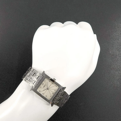 HERMES H Watch HH1.510 Quartz Silver Dial Mens Watch