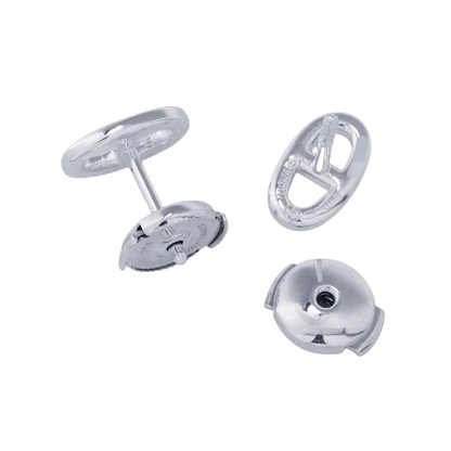 HERMES Chaine d'Ancre Earrings Size TPM SV925