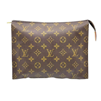 LOUIS VUITTON Monogram Poche Toilette 26 Clutch Bag W/Box