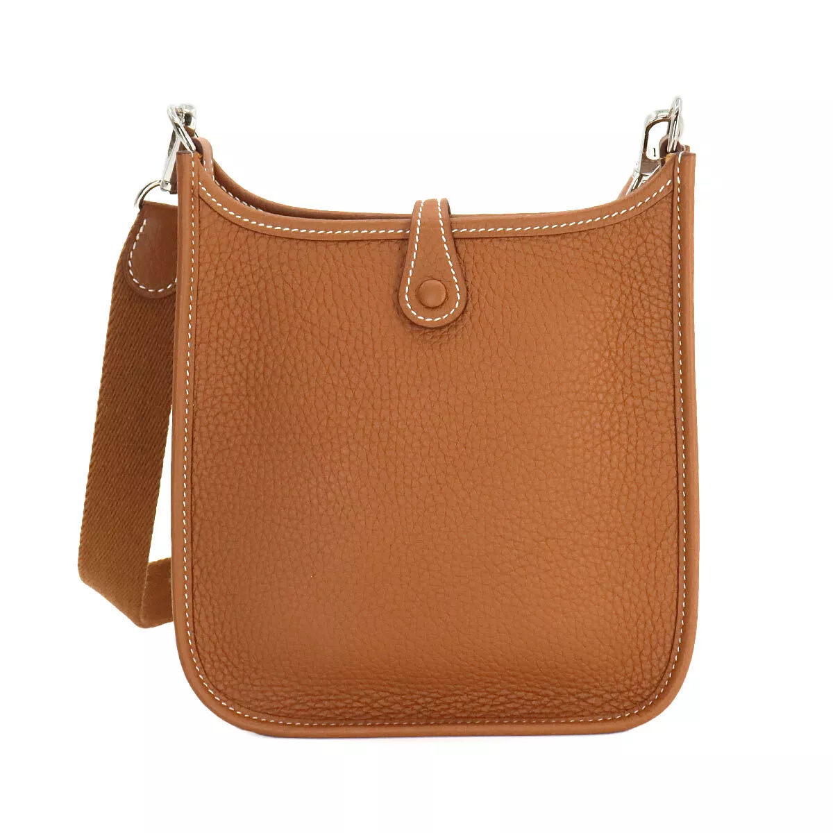 HERMES Everlyne Amazone TPM Shoulder Bag Taurillon Clemence Gold