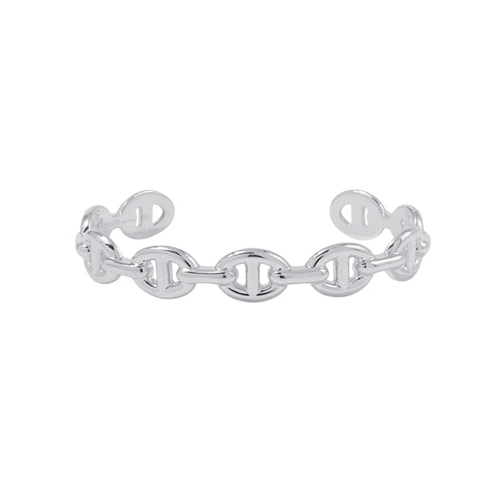 HERMES Chaine d'Ancre Bangle Size SH SV925