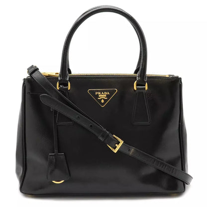 PRADA Galleria Double Zip Handbag