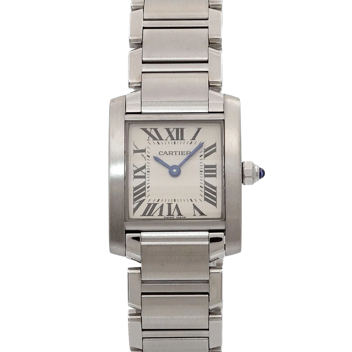 Cartier Tank Francaise SM Quartz Cream Dial Ladies Watch