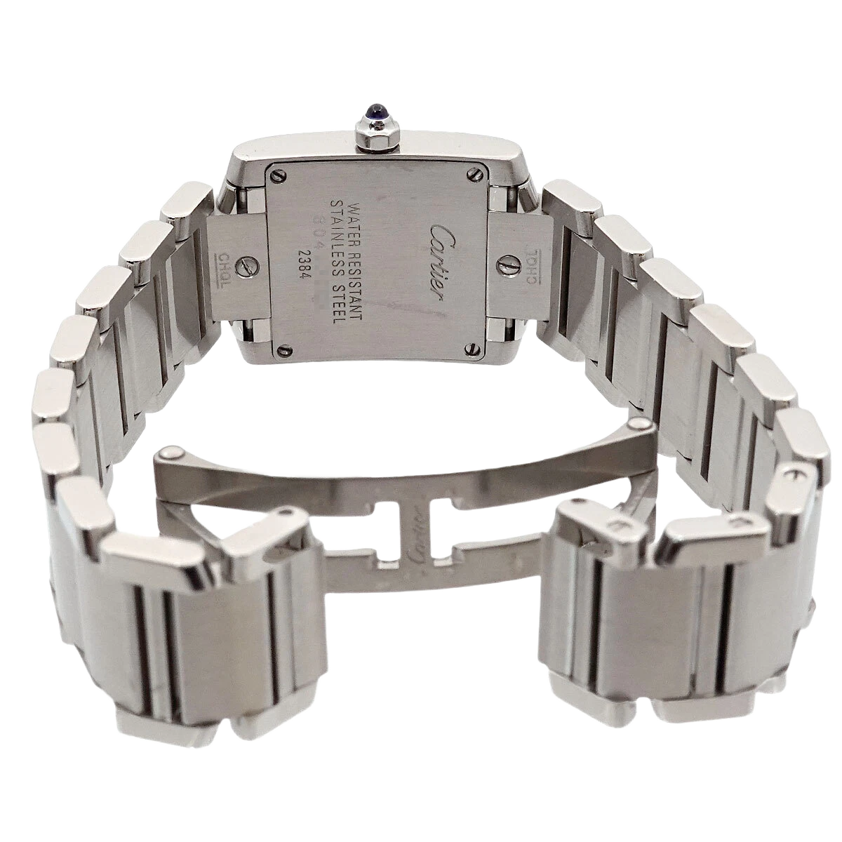 Cartier Tank Francaise SM Quartz Cream Dial Ladies Watch