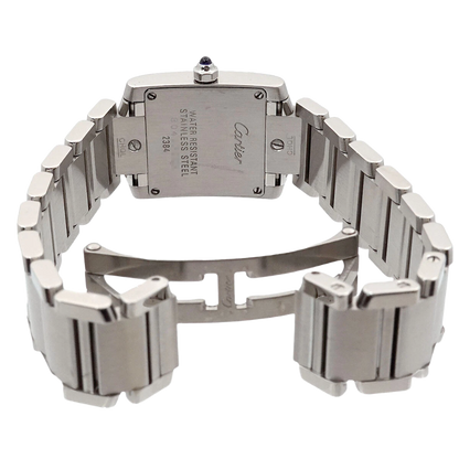 Cartier Tank Francaise SM Quartz Cream Dial Ladies Watch