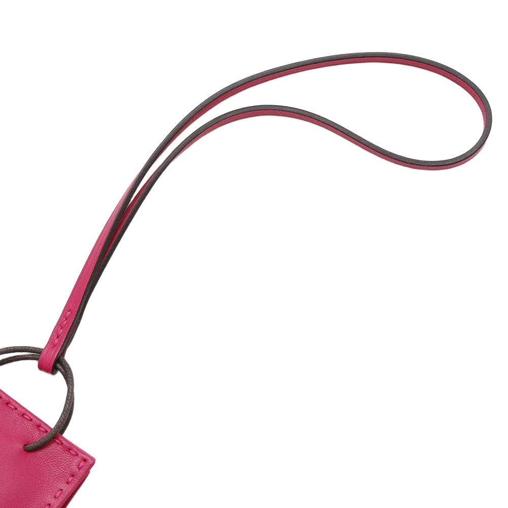 HERMES Sack Orange Lambskin Rose Mexico