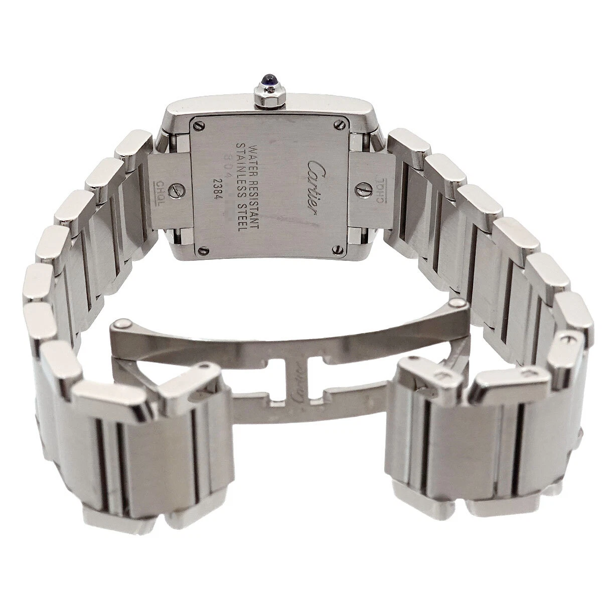 Cartier Tank Francaise SM Quartz Cream Dial Ladies Watch