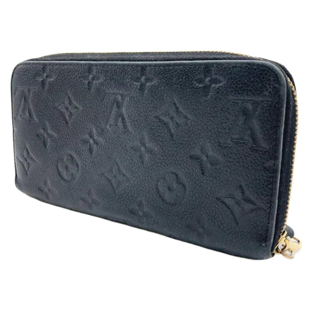 Louis Vuitton Monogram Emprinte Zip Around Long Wallet With Box