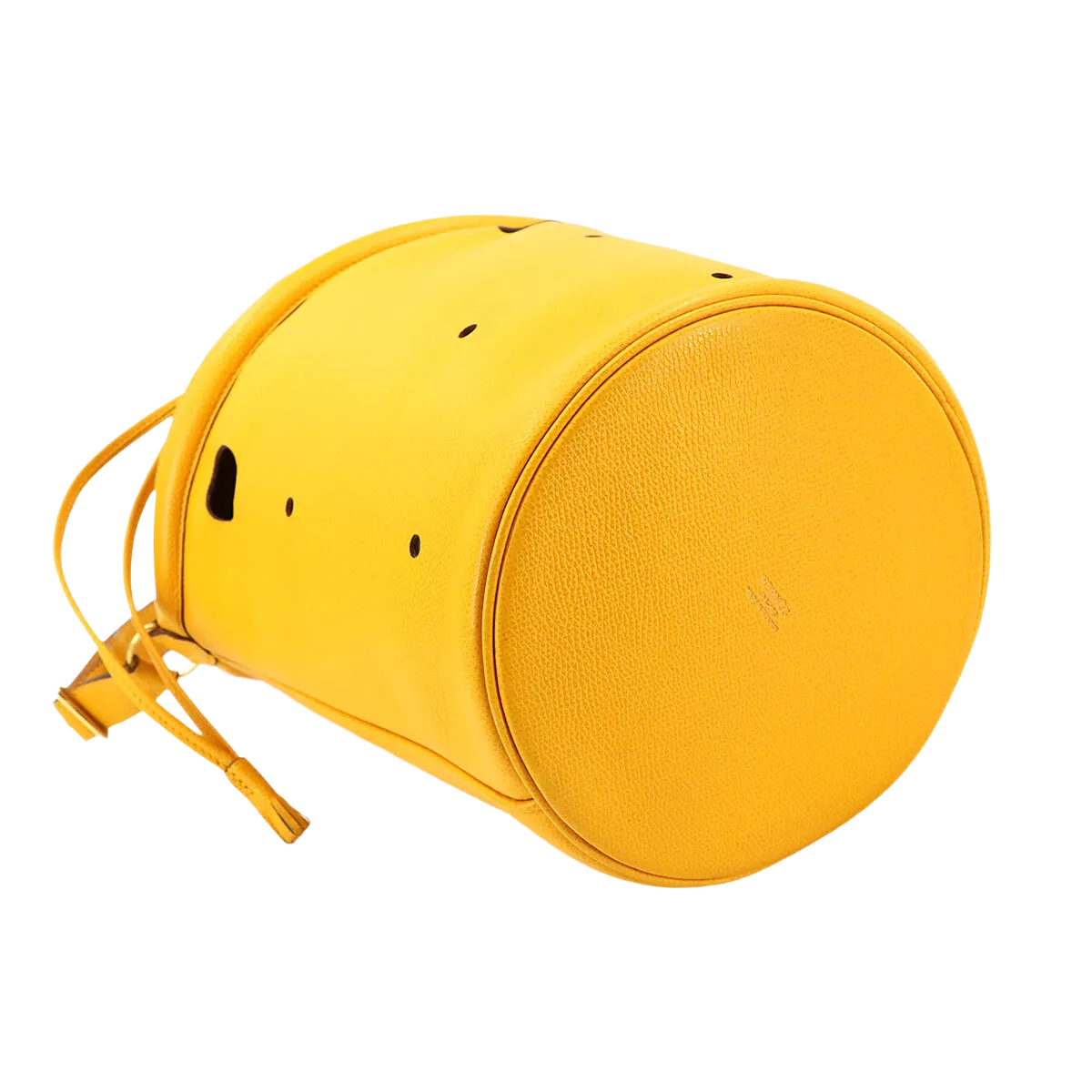 HERMES Mangeoire MM Hand Shoulder Bag Epsom Jaune Purse