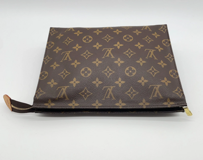 Louis Vuitton Monogram Poche Toilette 26 Clutch Bag