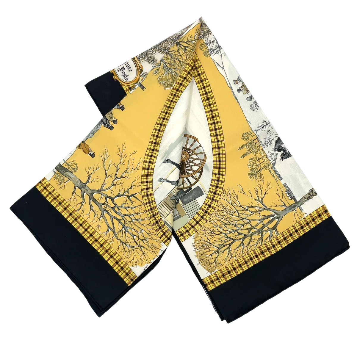 Hermes Carré 90 Bull & Mouth Regents Circus Piccadilly Scarf