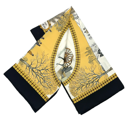 Hermes Carré 90 Bull & Mouth Regents Circus Piccadilly Scarf