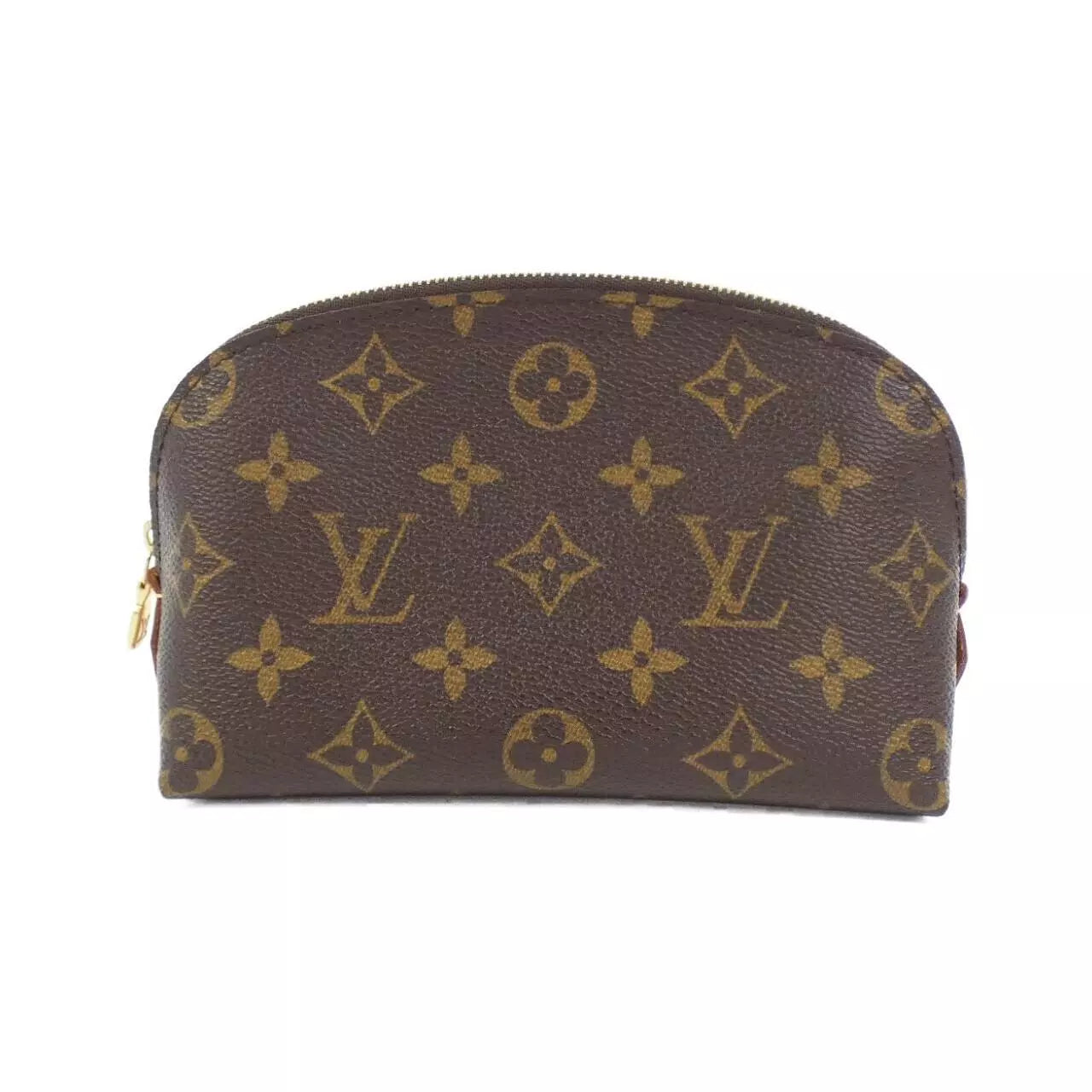 LOUIS VUITTON Monogram Pochette Cosmetic PM – Marron/Gold