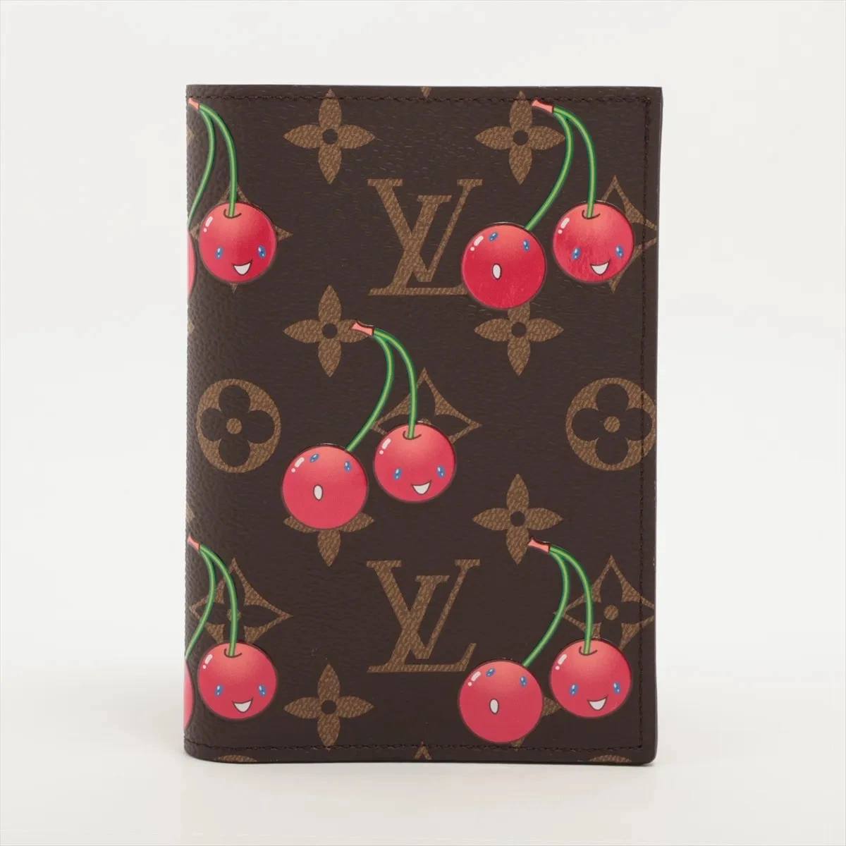 Louis Vuitton x Murakami Takashi Monogram Cherry Couverture Passport