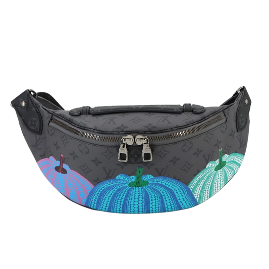 Louis Vuitton LV x Yayoi Kusama Maxi Bumbag in Monogram Eclipse Reverse