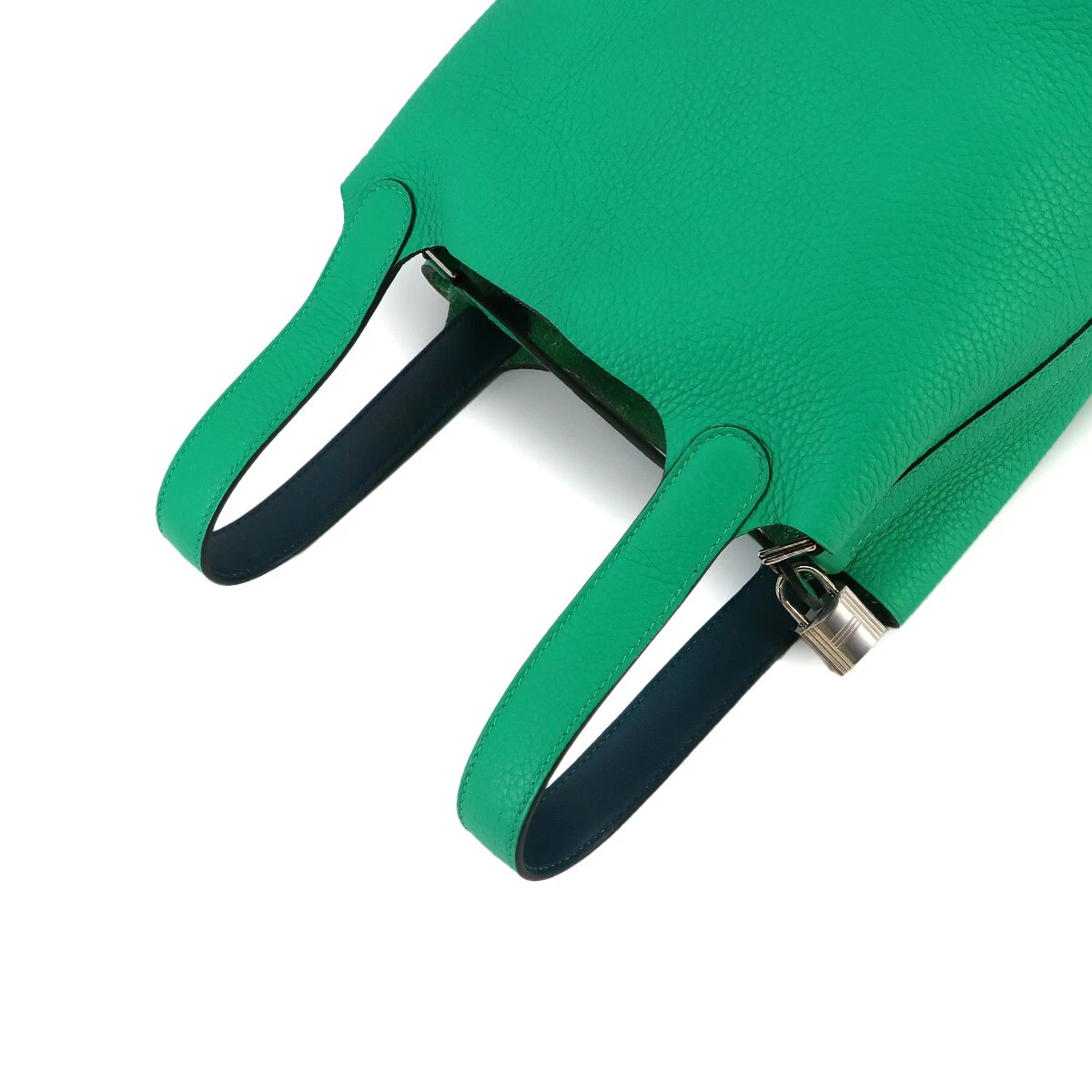 HERMES Picotin Lock Eclat PM Hand Bag Taurillon Clemence Menthe