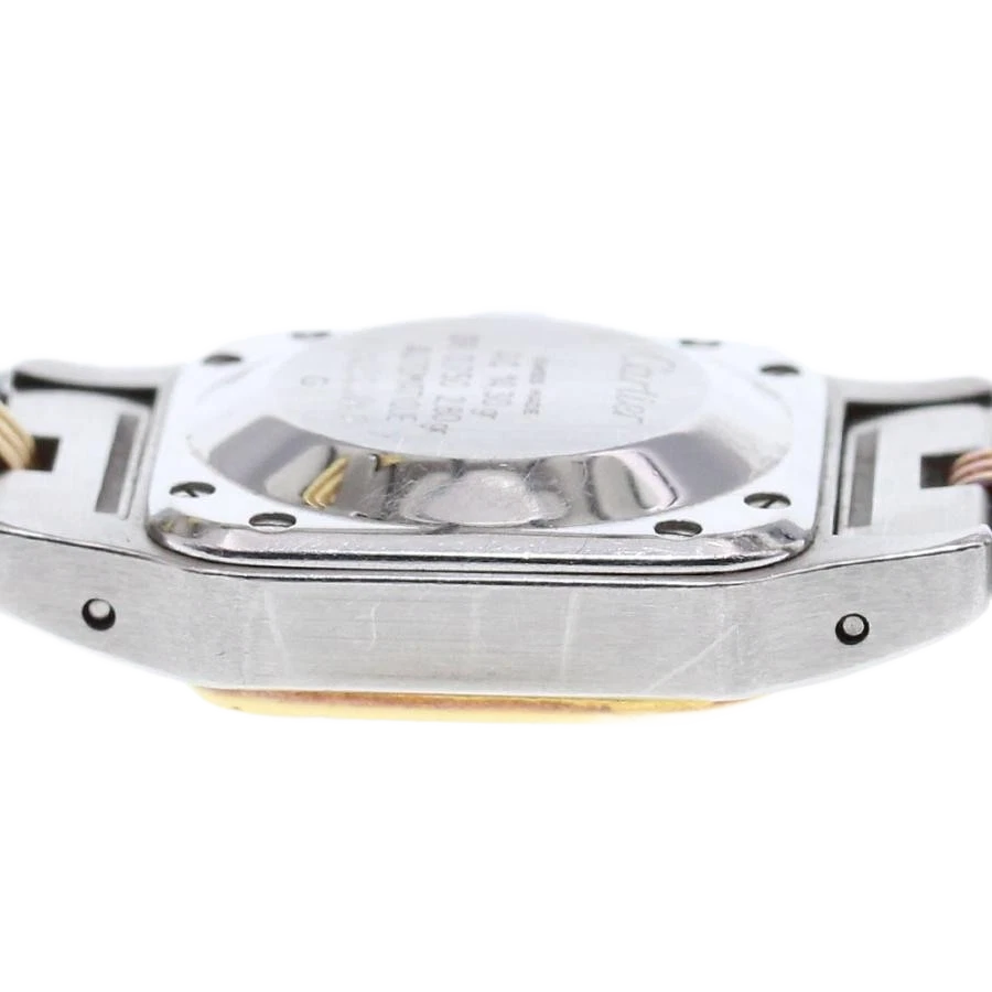 CARTIER Santos Galbee SM Godron Bracelet Automatic Ladies