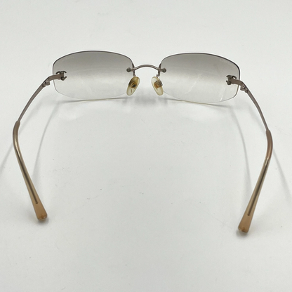 CHANEL Silver Sunglasses 57mm