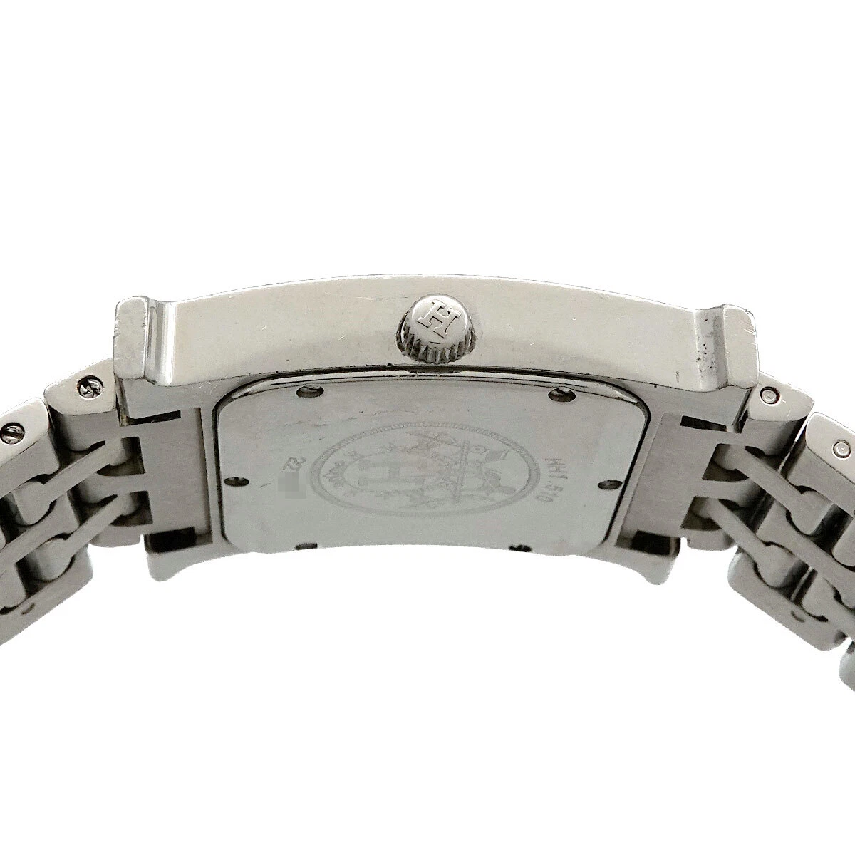 HERMES H Watch HH1.510 Quartz Silver Dial Mens Watch