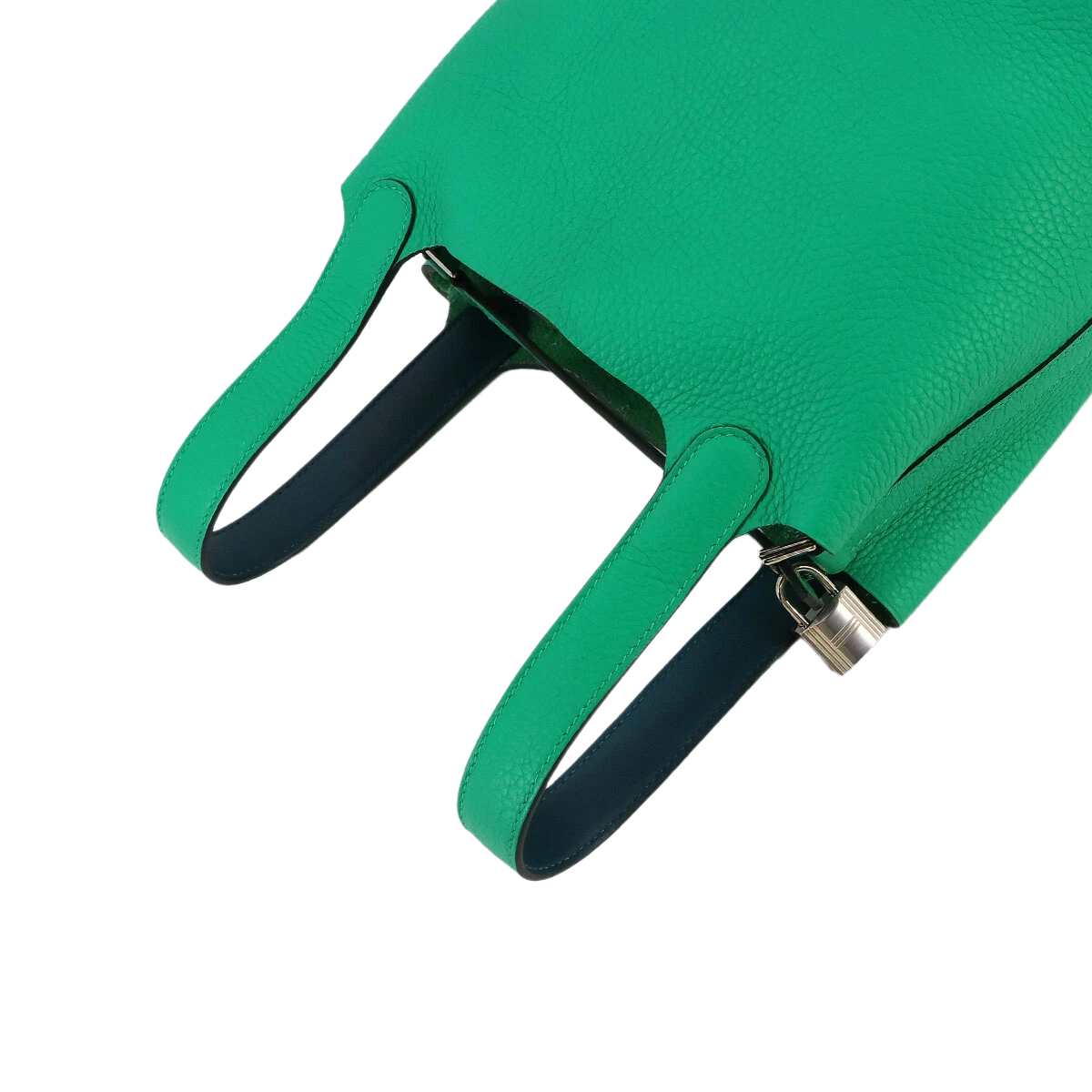 HERMES Picotin Lock Eclat PM Hand Bag Taurillon Clemence Menthe
