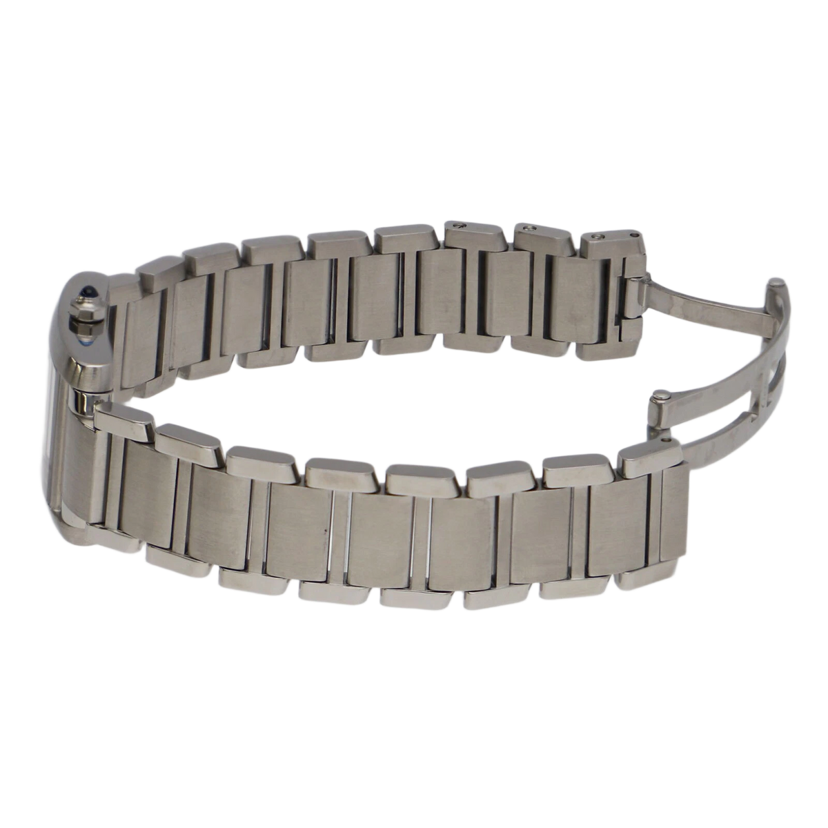 CARTIER Tank Francais Watch Stainless Steel Quartz Women's