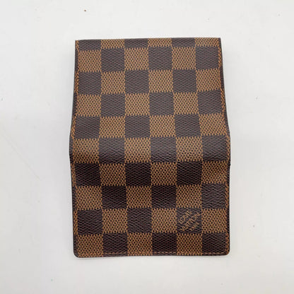 Louis Vuitton Damier Ebene Envelope Carte de Visite With Box