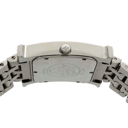HERMES H Watch HH1.510 Quartz Silver Dial Mens Watch