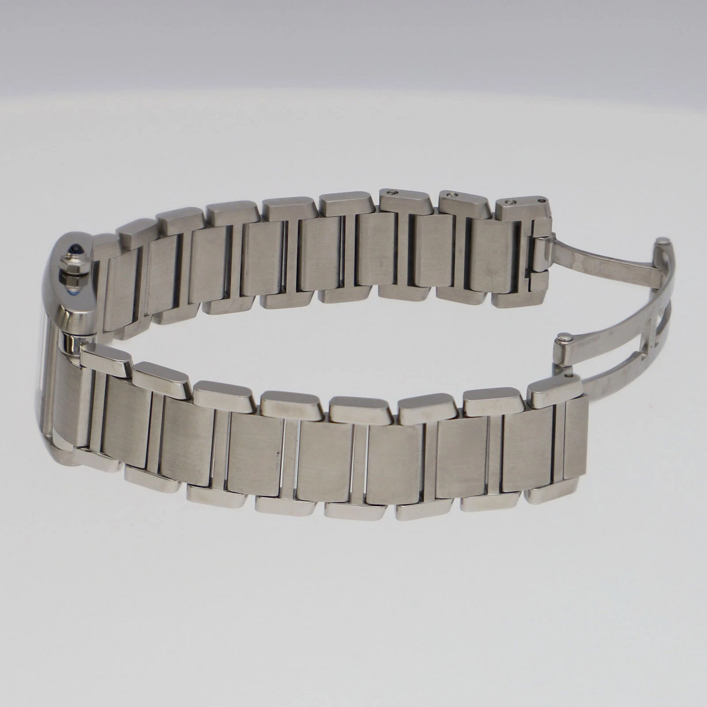 CARTIER Tank Francais Watch Stainless Steel Quartz Women's