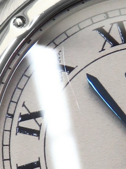 Cartier PANTHERE Cougar SM Quartz Watch Women White Steel Used 3M Warranty