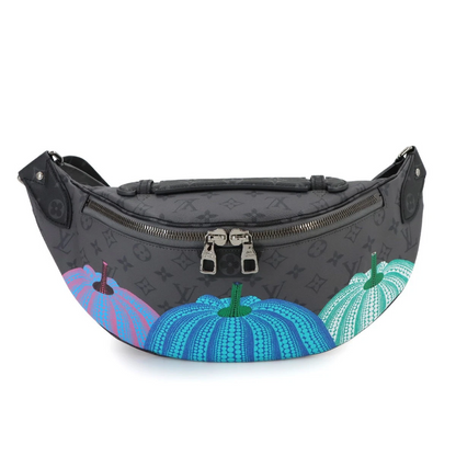 Louis Vuitton LV x Yayoi Kusama Maxi Bumbag in Monogram Eclipse Reverse