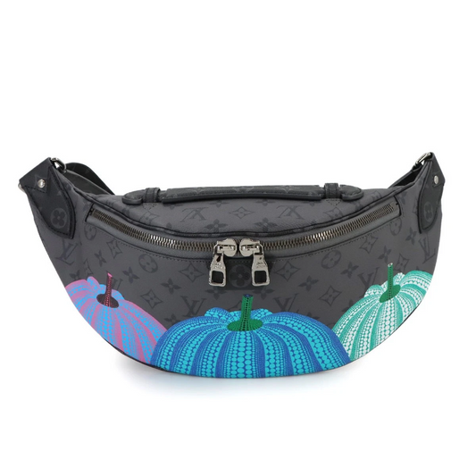 Louis Vuitton LV x Yayoi Kusama Maxi Bumbag in Monogram Eclipse Reverse