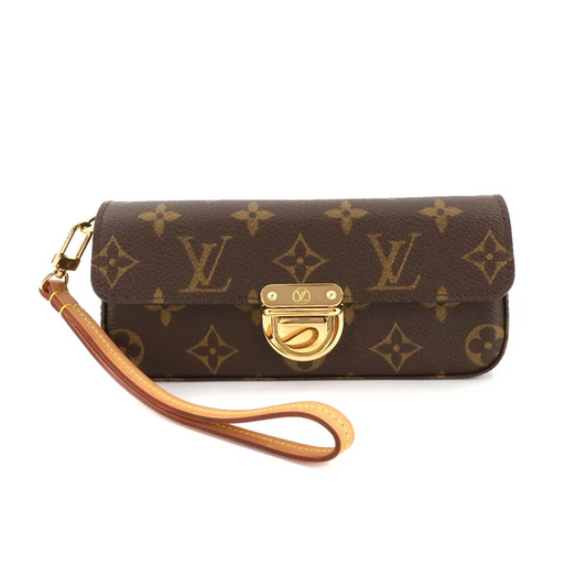 LOUIS VUITTON Monogram Pochette Lagoon Glasses Case Pouch