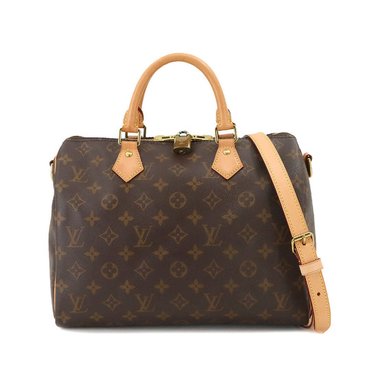 LOUIS VUITTON Monogram Speedy Bandouliere 30 Hand Shoulder Bag