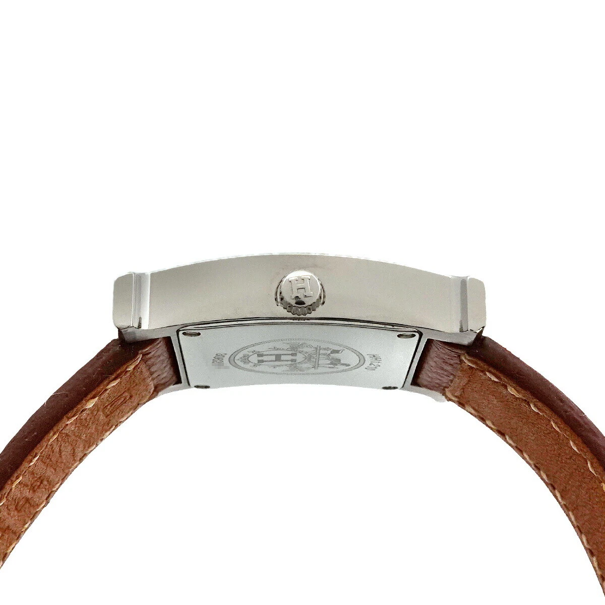 HERMES H Watch HH1.210 Quartz Silver Dial Ladies Watch