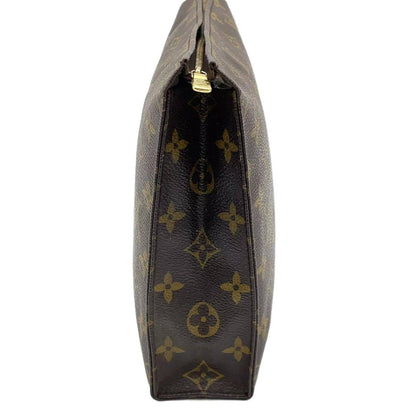 LOUIS VUITTON Monogram Poche Toilette 26 Clutch Bag W/Box